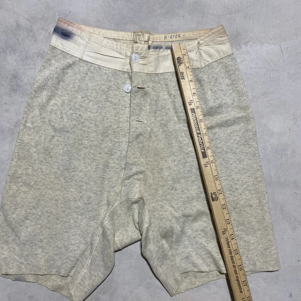 Rare Vintage 1940s WWII USN US NAVY Sailors Undershorts Military Lace Up Uniform